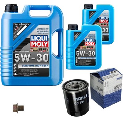 MAHLE Ölfilter 7 L LIQUI MOLY 5W-30 Longtime für Nissan Maxima/Maxima QX IV 2.0