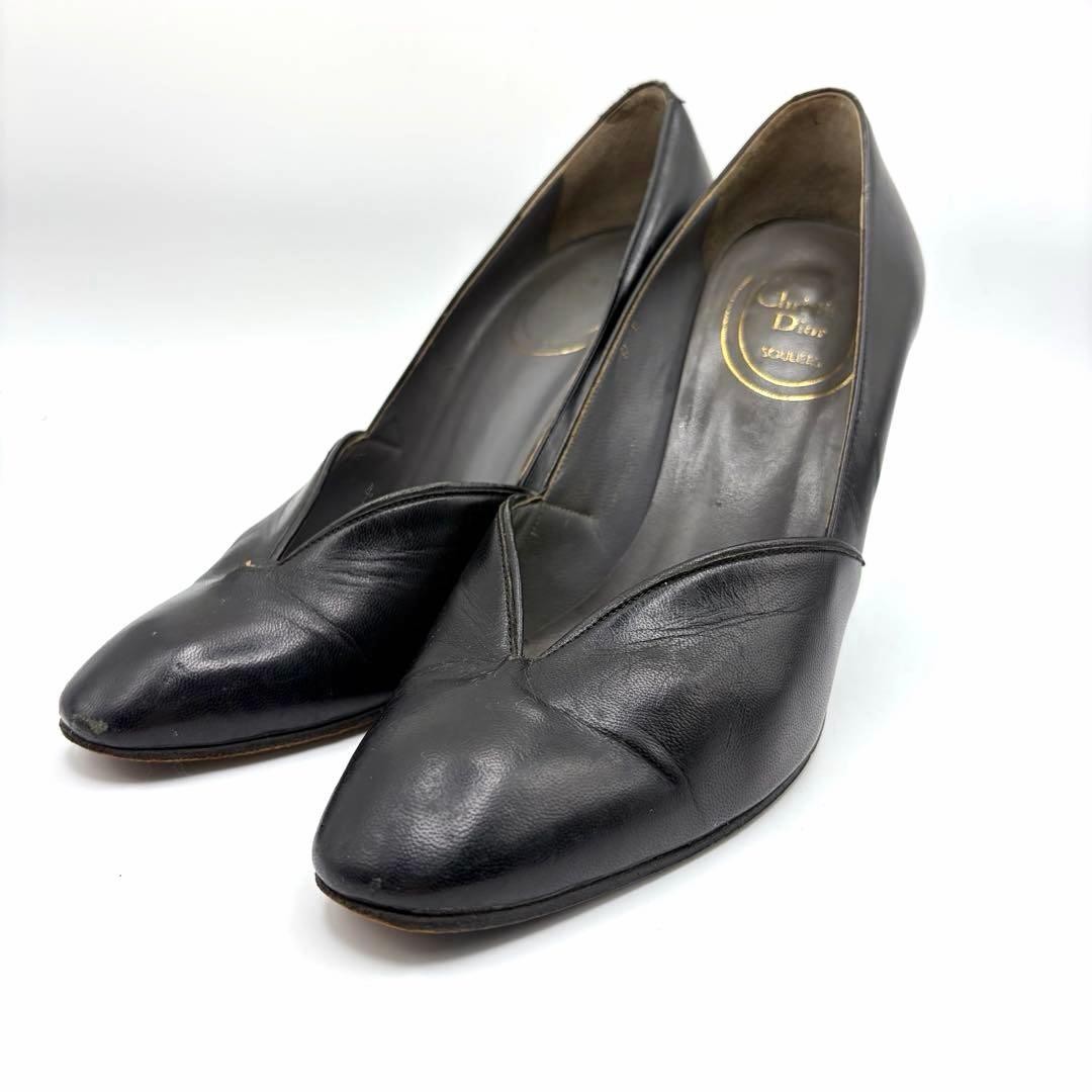 Christian Dior Pumps Heel Leather Black EU36/US6 116620c thumbnail 19