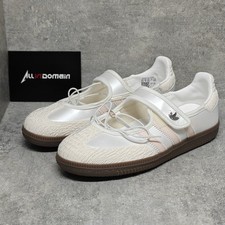 adidas Samba OG Mary Jane Cloud White JR4482 Women's Size