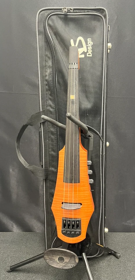 NS Design CR-4 Electric Violin w/ Zipper Case FAST FREE SHIPPING - Image 2 of 4