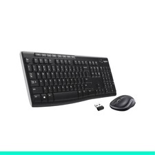 Wireless Keyboard and Mouse: USB-A Full Size,...