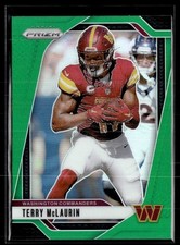 2024 Panini Prizm Football Green #289 Terry McLaurin