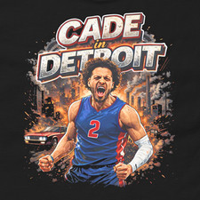 Cade Cunningham Shirt Cade In Detroit Basketball Pistons Gear Playoffs Shirt