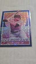 2021 Panini Chronicles - Overdrive Aaron Judge #18 Blue Velocity
