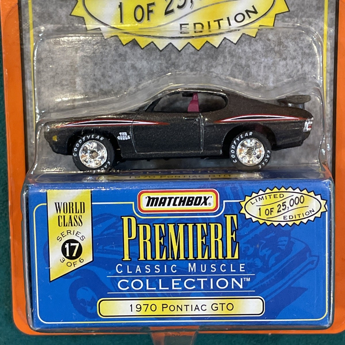 Matchbox Premiere Classic Muscle Collection Series 17 1970 Pontiac