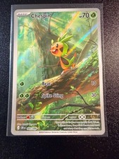 Chespin Holo Illustration Rare ME04: Chaos Ri...