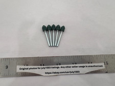  5 NEW Dremel 83142 Silicon Carbide 9/32" Grinding Point Stone - 1/8" Shank