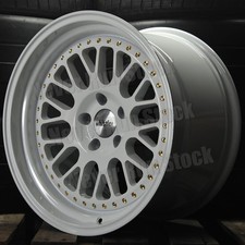 Whistler Sk1 19x9.5 19x10.5 Staggered 5x114.3 Gloss White Mesh Spoke 4 Wheel Set Whistler Sk1 19x9.5 19x10.5 Staggered 5x114.3 Gloss White Mesh Spoke 4 Wheel Set