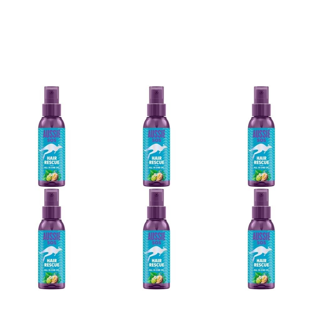 Aussie Unisex White Haircare Hair Rescue Spray All In One Oil In 100Ml - Image 14