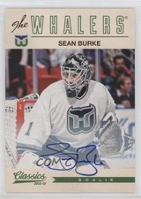2012-13 Panini Classics Signatures Auto Sean Burke #139 Auto 2u9