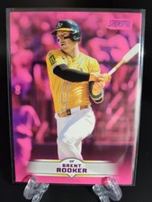 2025 Topps Stadium- Brent Rooker Pink Parallel #14 Athletics