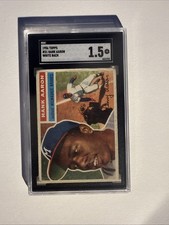 1956 Topps 31 Hank Aaron SGC 1 Very Nice White Back