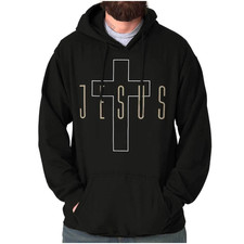 Christian Faith Religion Worship Jesus Cross Hoodie Hooded Sweatshirt Men Women