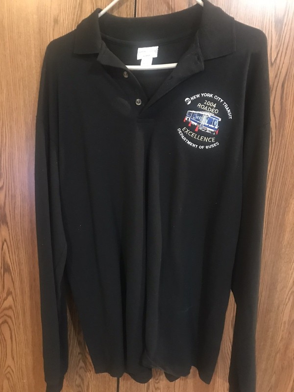 Rare 1 of a Kind 2004  New York City Transit Authority Bus Rodeo Cotton Sweater