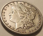 1901-O Morgan Silver Dollar AU Strong Luster - See Photos