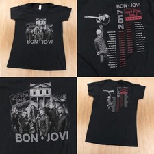 BON JOVI This House Is Not For Sale 2017 Tour v neck concert t-shirt tee LARGE