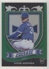 2021 Panini Chronicles Crusade Green Prizm 5/75 Kohei Arihara #20 y0i