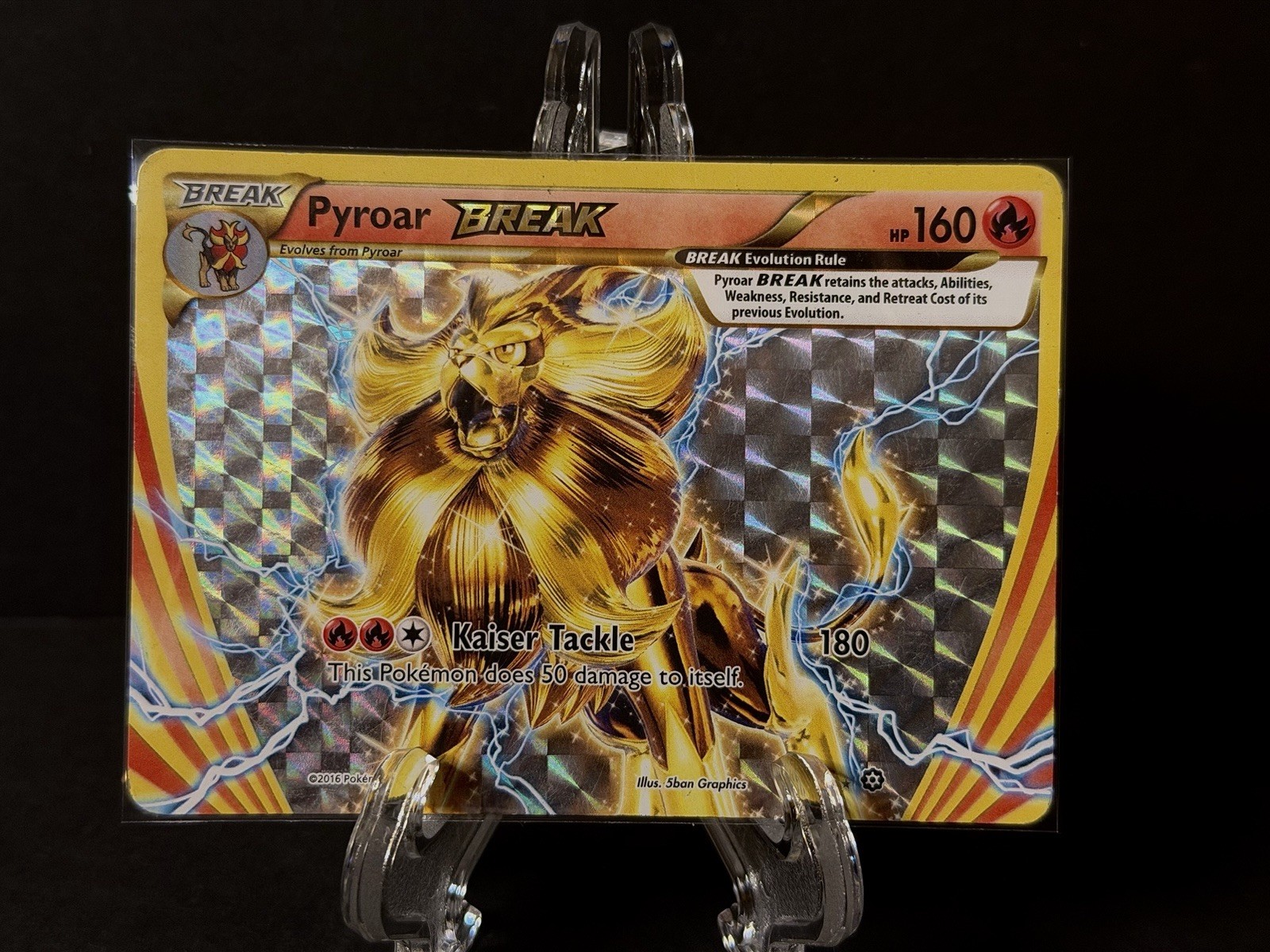 Pyroar BREAK 24/114 XY - Steam Siege Holo