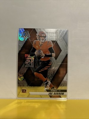 2025 Panini Mosaic  Joe Burrow Silver Knight 070/149  Bengals Card #97