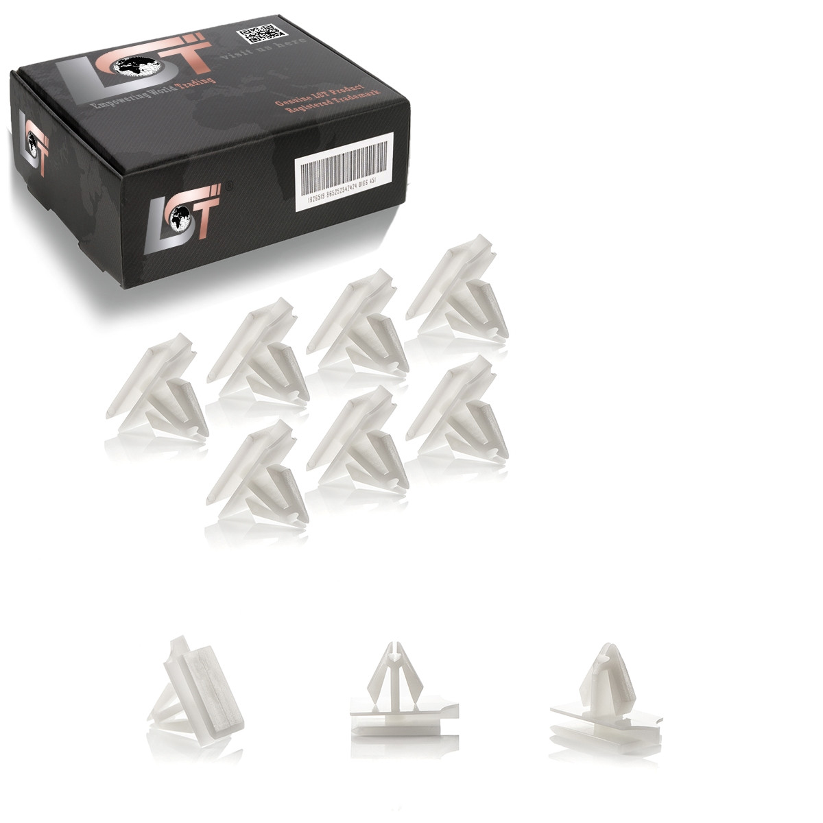 10x Side Skirt Trim Fastening Clips for Hummer H2