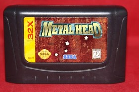 Metal Head (Sega Genesis 32X, 1995) Authentic Game Cartridge, CIB Complete