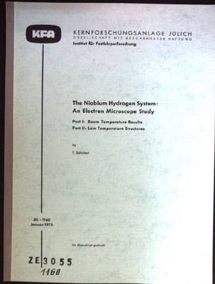 The Niobium Hydrogen System: An Electron Microscope Study. Part I: Room Temperat