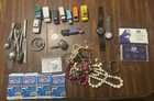 Junk Lot U.S. Proof Set, Wheat Pennies, NFL Football Cards 1991, Vtg Toy Cars — photo 1