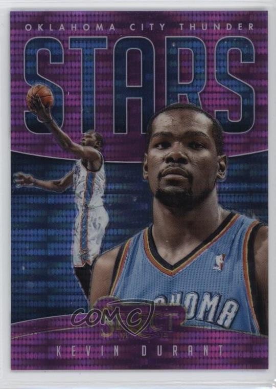 2013-14 Panini Select Stars Purple Prizm 12/99 Kevin Durant #10 04at