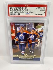 2015-16 Upper Deck Connor McDavid Collection - ROOKIE PSA 9 #CM-11