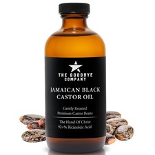 The Goodbye Company Black Castor Oil for Hair Growth   16.9 Fl Oz Pack of 1 
