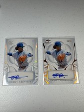 (2) 2024 Leaf Trinity Jeremy Rodriguez Auto Bronze /99, Silver Holo /3 SSP