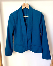 Modern Teal Blazer - Size Small