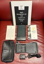 Apple Newton MessagePad 120 With Charging Station Case - User Guide - Working