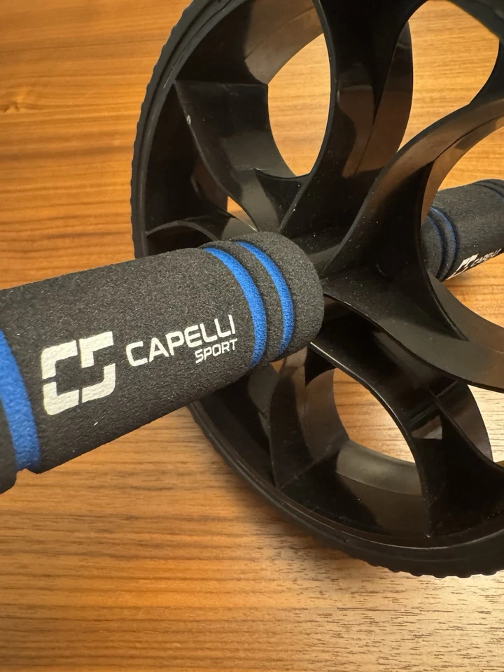 Rodillo de rueda Capelli Sport Ab negro ejercicio fortalecer y tonificar músculo absominal Foto 3 de 4