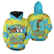 Scooby Doo Run Scooby Doo Friends On Mystery Machine 3D Hoodie Best Price