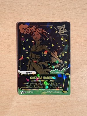 Sakura Haruno Secret 135/130 Naruto Mythos 1st Edition ENG