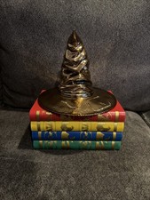 Cinemark Harry Potter 25th Anniversary Gold Sorting Hat Popcorn Tin Bucket New