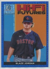 Blaze Jordan 2022 Bowman Hi-Fi Futures Blue Mojo Refractor /150 #HIFI-16 Boston