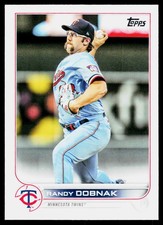 2022 Topps Randy Dobnak #451 Minnesota Twins