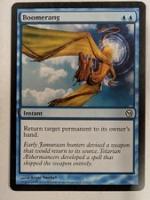 Boomerang - Duels of the Planeswalkers - Magic the Gathering MTG Nice!