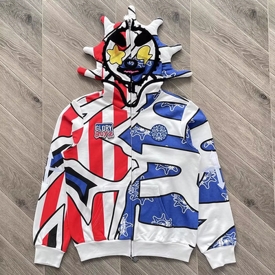 トップス Glo gang hoodie Glo Gang | Glo Bang Full Zip Hoodie (Blue) | Hoodies