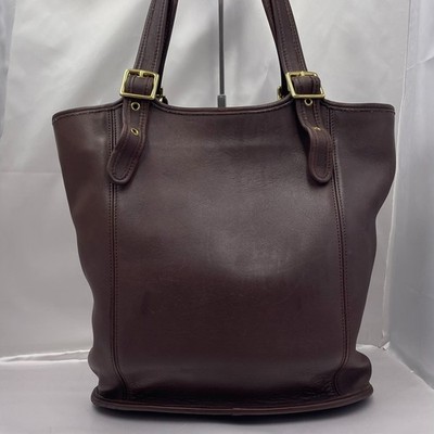 Vintage Coach 9090 LEGACY LARGE SHOPPER Shoulder Tote Bag Dark