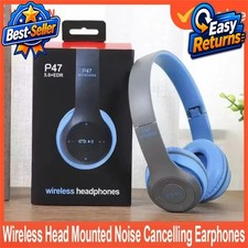 VIKEFON Bluetooth 5.0 Foldable Over-Ear Headset Wireless Headphones