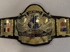 FANDU ANDRE 87 WRESTLING CHAMPIONSHIP REPLICA BELT RELEATHERED BY LUKKYHANDZ