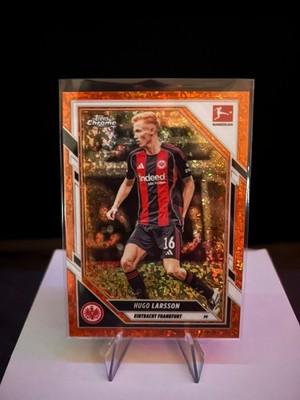 TOPPS CHROME BUNDESLIGA 25/26 * HUGO LARSSON SHIRT NUMBERED 16/25 *