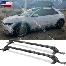 For Hyundai Ioniq 5 EV 43.3" Top Roof Rack Cross Bars Luggage Cargo Carrier+Lock