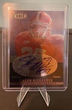 2000 SAGE Hit SHAUN ALEXANDER Rookie Autograph #A37 Alabama RC
