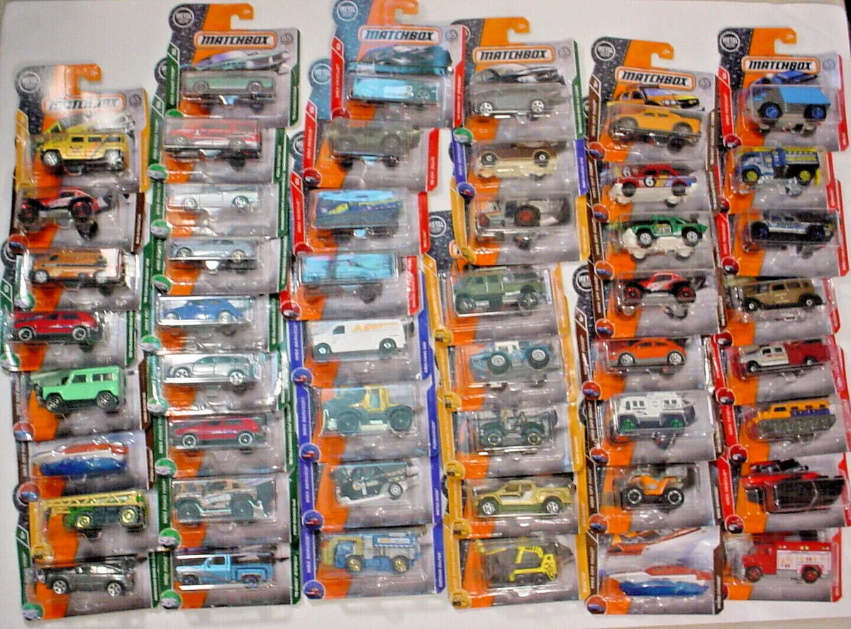 2018 Matchbox SHORT Card vehicles 65 Anniversary You Pick