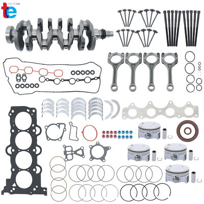 #ad For Hyundai KIA G4FJ 1.6L Turbo Engine Overhaul Rebuild Kit Crankshaft Rods $204.68