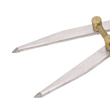 Wing Divider High Accuracy Rust Resistant Gold Adjustable Lockable Leather